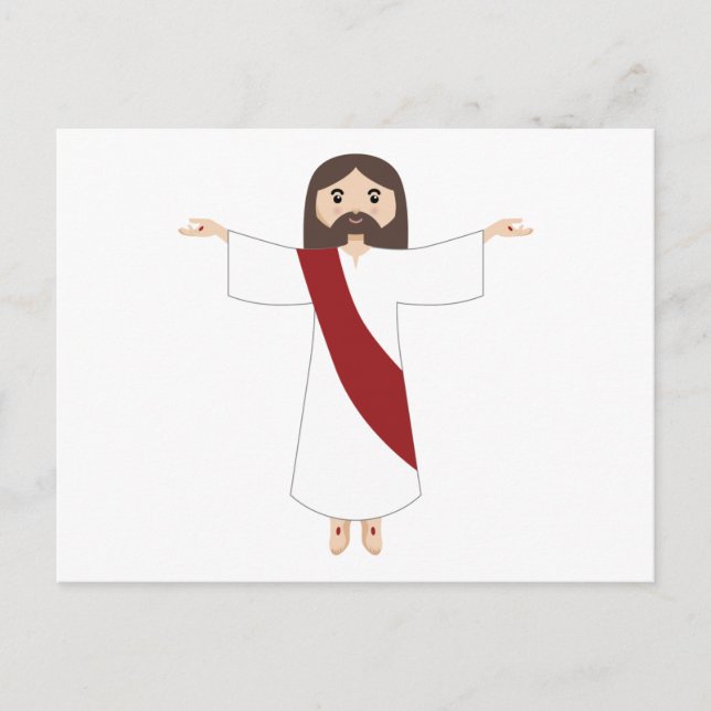 Lord Jesus Christ Postcard (Front)