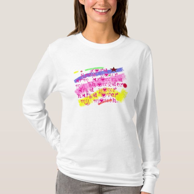 Lord, keep your arm T-Shirt (Front)