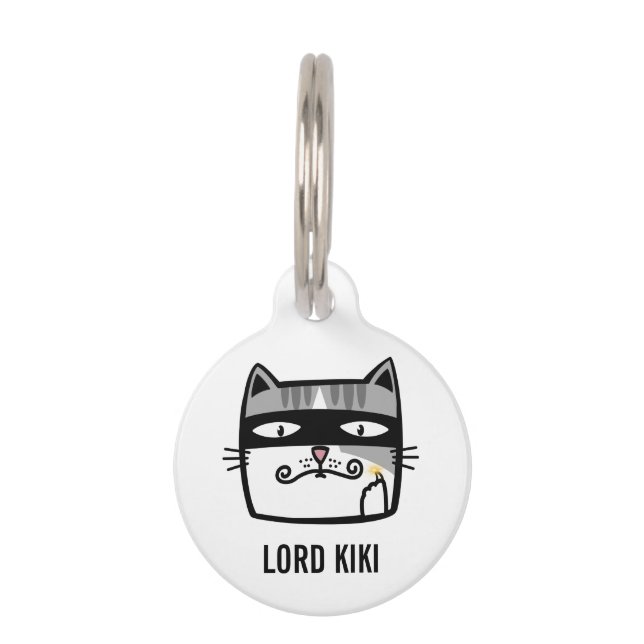 Lord Kiki Pet Tag (Front)