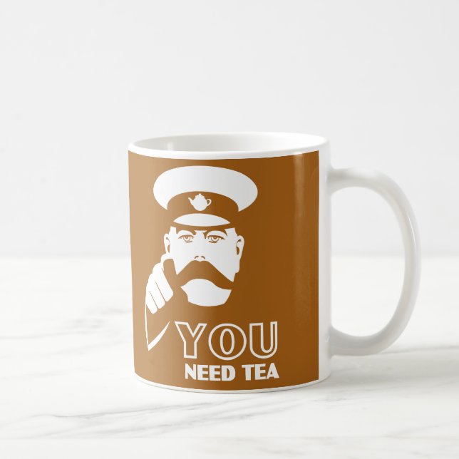 Lord Kitchener You Need Tea Mug Cup (Right)