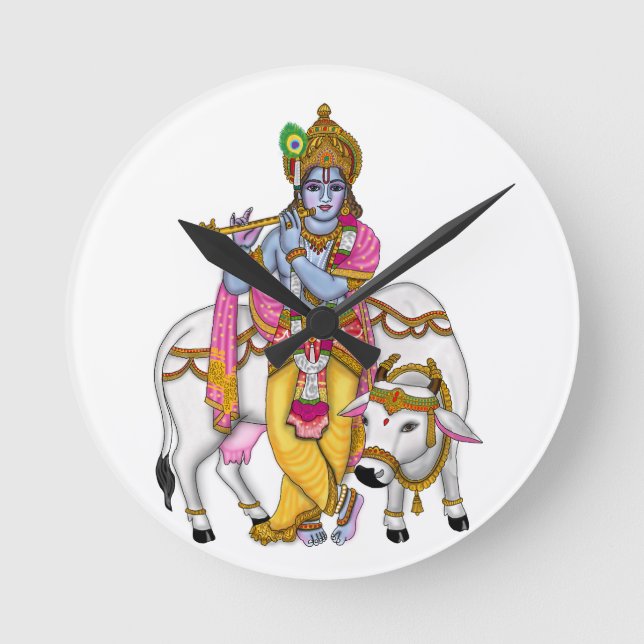Lord Krishna Clock (Front)