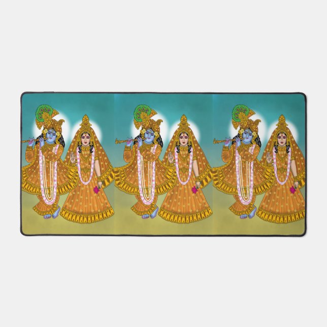 Lord Krishna Desk Mat (Front)