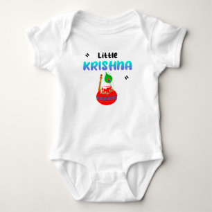 Lord Krishna Janmashtami Laddu Gopal Baby Bodysuit