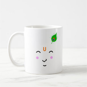 Lord Krishna Janmashtami Laddu Gopal Coffee Mug