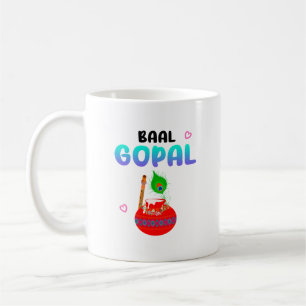 Lord Krishna Janmashtami Laddu Gopal Coffee Mug