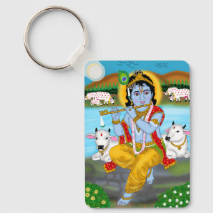 Lord Krishna Keychain