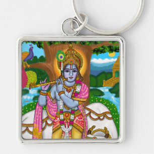 Lord Krishna Keychain