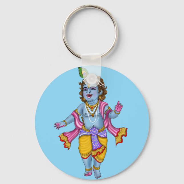 Lord Krishna Keychain (Front)