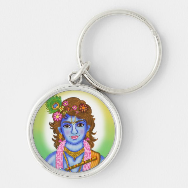 Lord Krishna Keychain (Front)