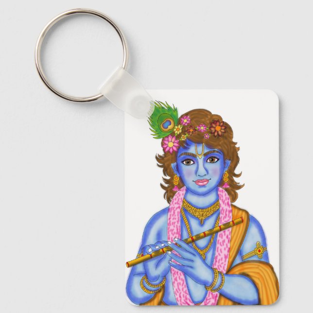 Lord Krishna Keychain (Front)