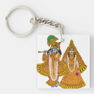 Lord Krishna Keychain