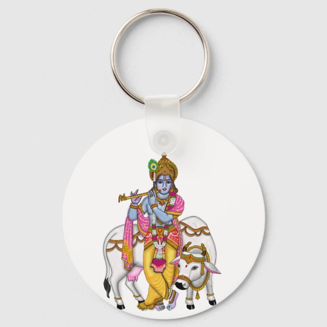 Lord Krishna Keychain (Front)