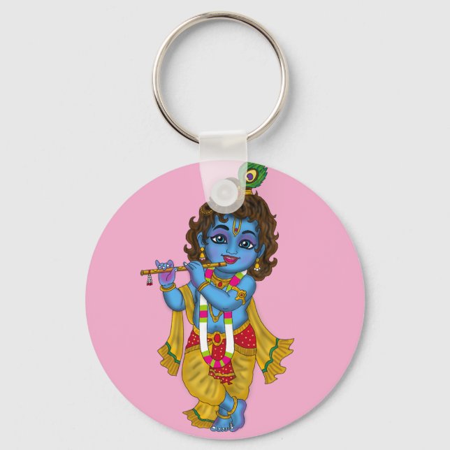 Lord Krishna Keychain (Front)