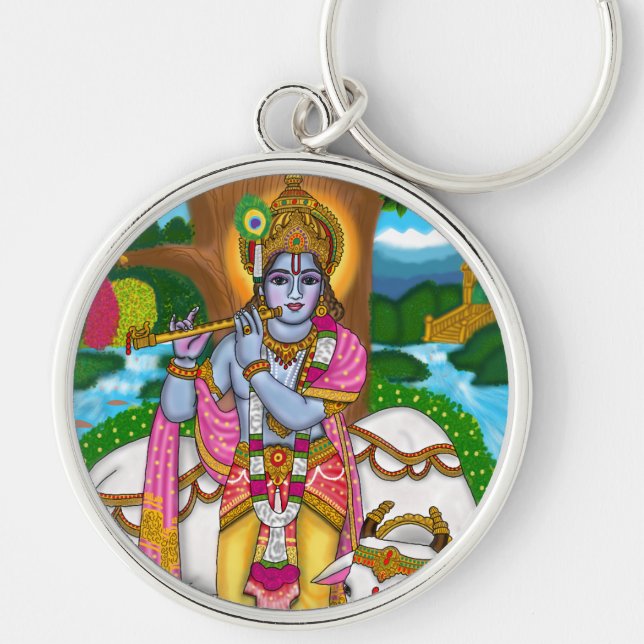 Lord Krishna Keychain (Front)