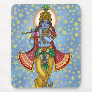 Lord Krishna Mouse Mat