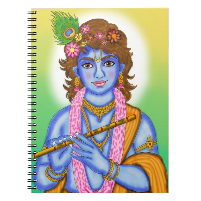 Lord Krishna Notebook (Front)