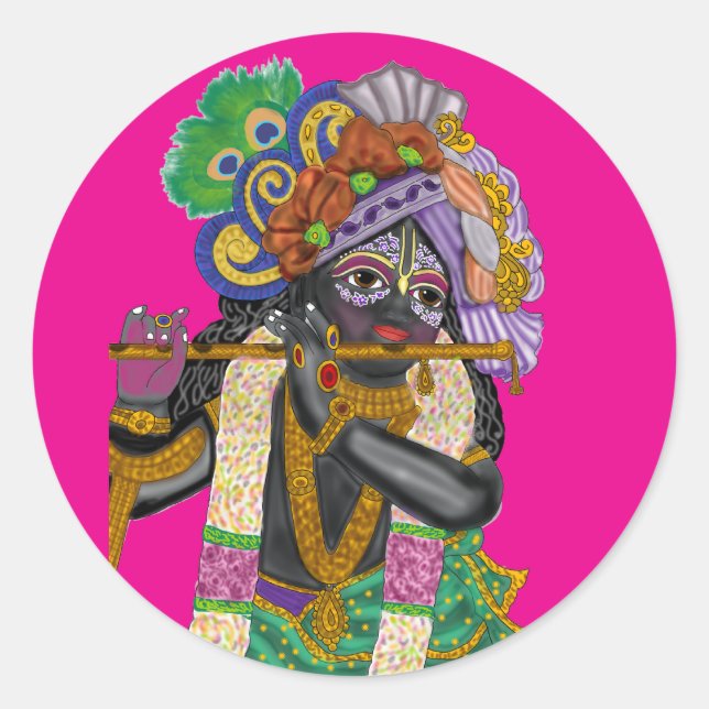 Lord Krishna Stickers (Front)