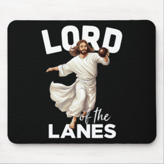 Lord Lanes Funny Christian Christ Gutter Bowling L Mouse Mat
