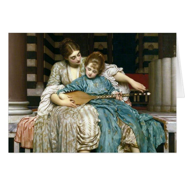 Lord Leighton’s Music Lesson (Front Horizontal)