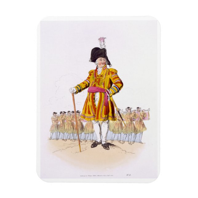 Lord Mayor, from 'Costume of Great Britain', publi Magnet (Vertical)