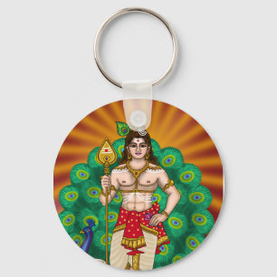 Lord Murugan Keychain