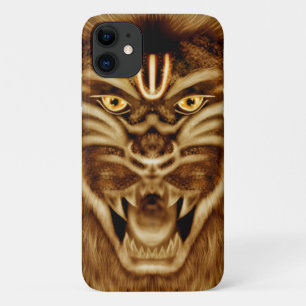 Lord Narasimha Hare Krishna art Divine gift iPhone 11 Case