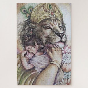 Lord Narasimha - Puzzle