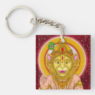 Lord Narsimha Keychain