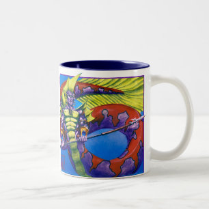 Lord of Atlantis Two-Tone Coffee Mug