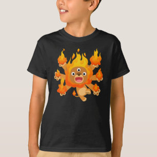 Lord of Fire!! (cute cartoon lion)  Kids T-Shirt