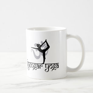 Lord of The Dance Pose Iyengar Yoga Gift Coffee Mug
