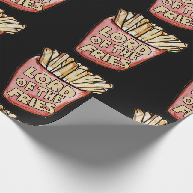 LORD of the fries Wrapping Paper (Corner)