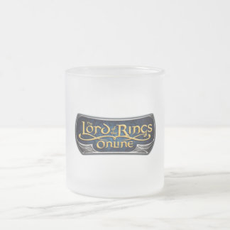 LORD OF THE RINGS ONLINE (TM) Frosted Glass Mug