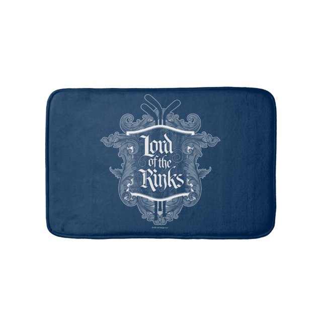 Lord Of The Rinks (Hockey) Bathroom Mat (Front)