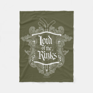 Lord Of The Rinks (Hockey) Fleece Blanket