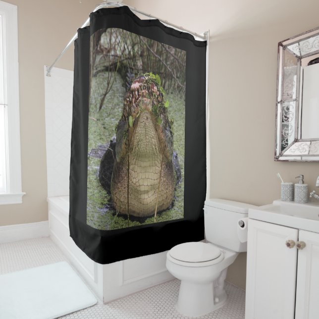 Lord of the Shower Shower Curtain (In Situ)
