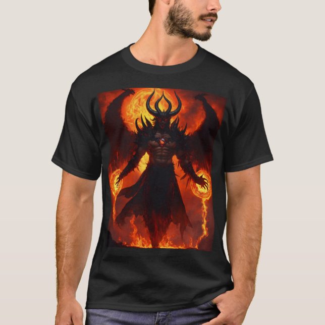 Lord of the Underworld T-shirt design (Front)