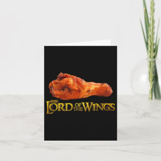 Lord Of The Wings - Funny Bbq And Chef Gift  Card