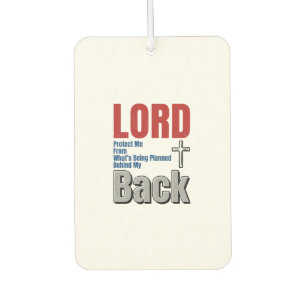 Lord Protect Me Christian Faith Shirt Design_1 Car Air Freshener