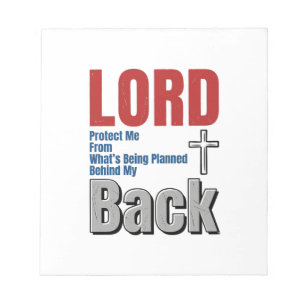 Lord Protect Me Christian Faith Shirt Design_1 Notepad