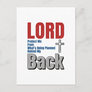 Lord Protect Me Christian Faith Shirt Design_1 Postcard