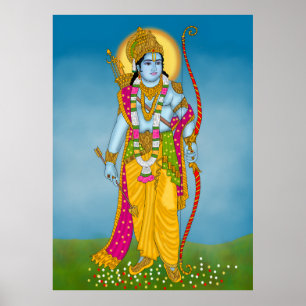 Lord Ram Poster – Divine Wall Art