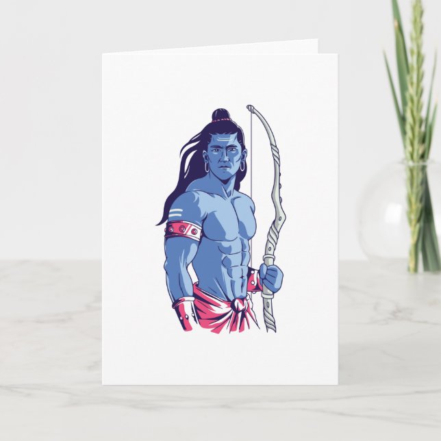 Lord Rama Card (Front)