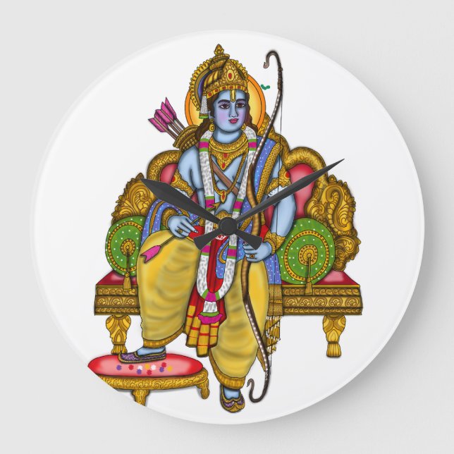 Lord Rama Clock (Front)