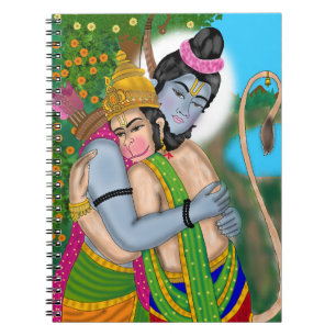 Lord Rama & Hanuman Stationary Notebook