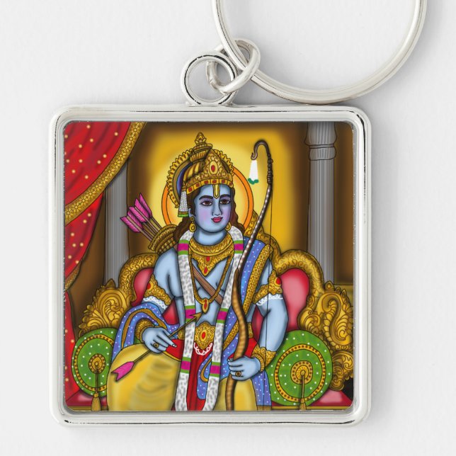 Lord Rama Keychain (Front)