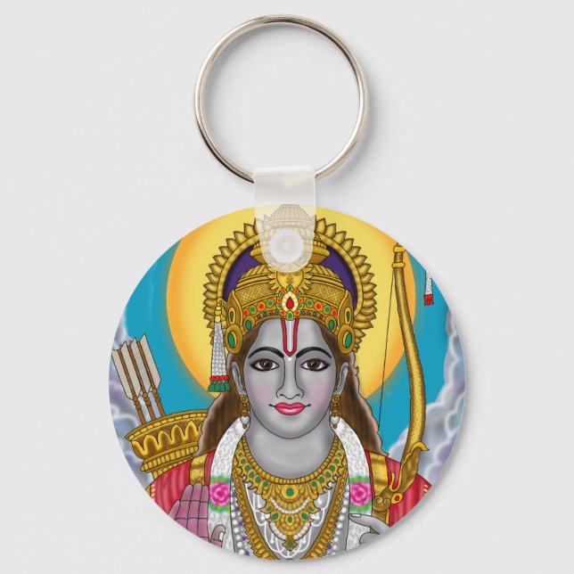 Lord Rama Keychain (Front)