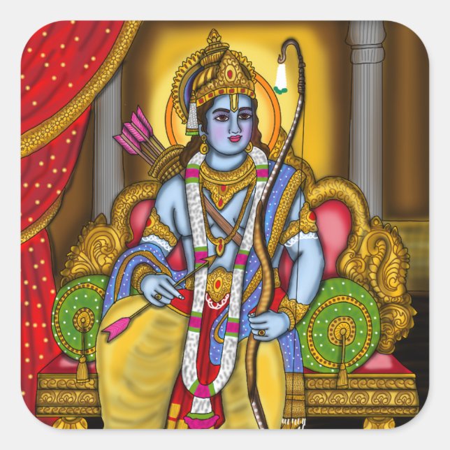 Lord Rama Stickers (Front)
