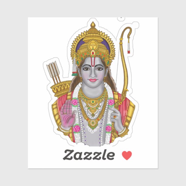 Lord Rama Stickers (Sheet)