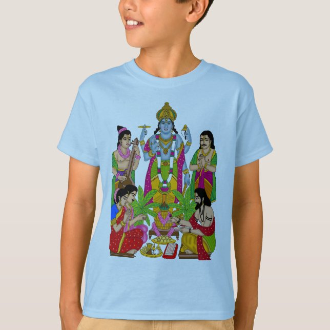 Lord Satyanarayan T-Shirt (Front)